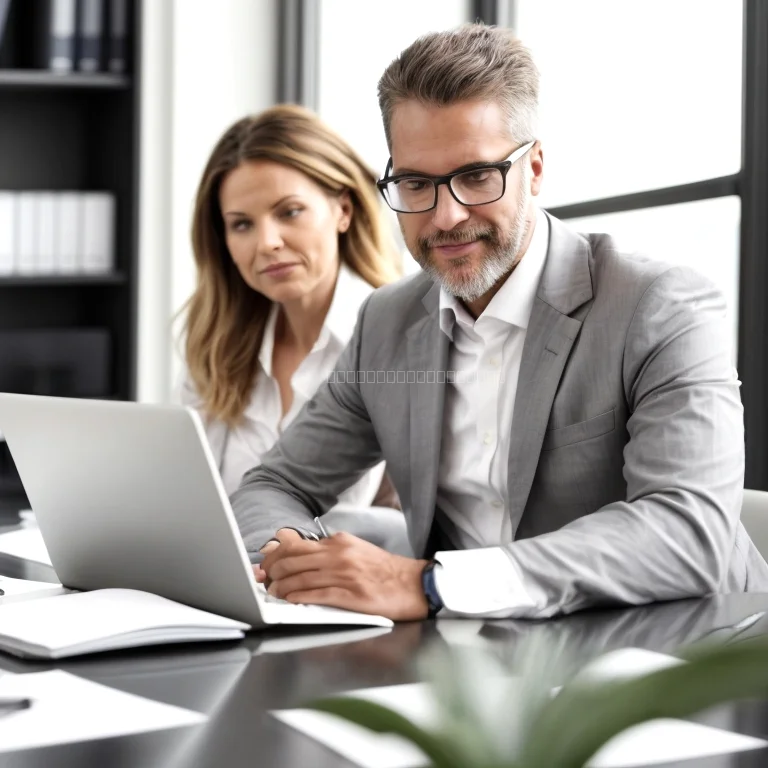 経営者とコーチの個別対話風景